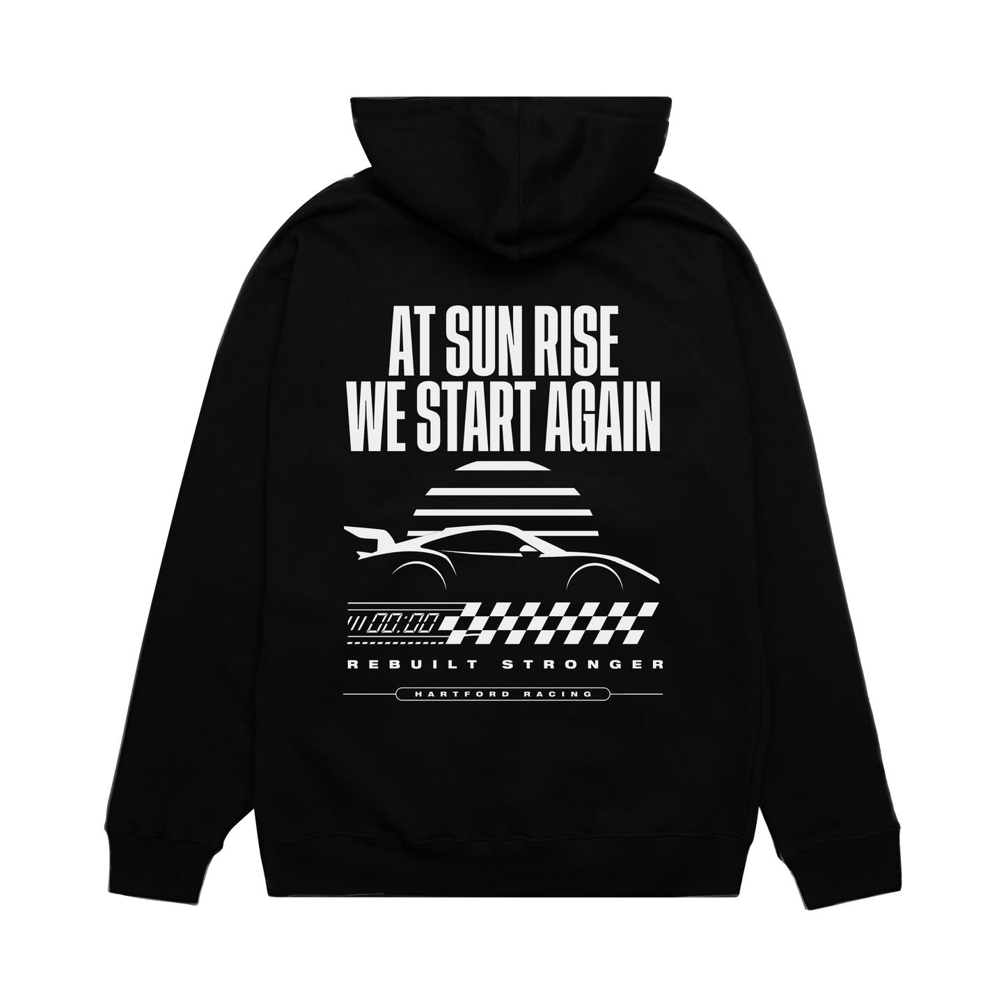 PIKE RACE | BLACK HOODIE