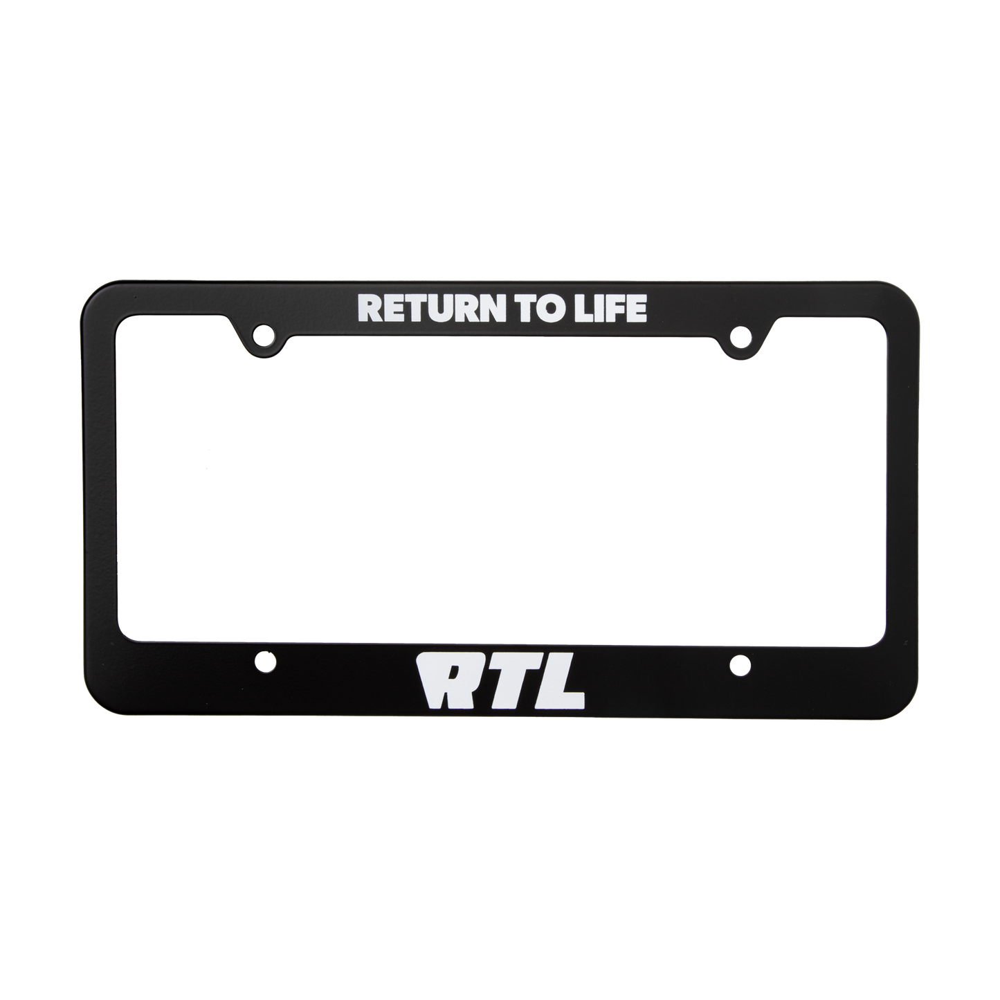 RTL LICENSE PLATE FRAME