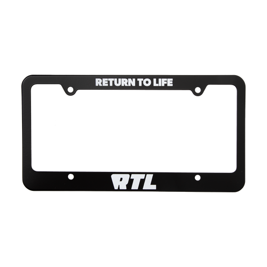 RTL LICENSE PLATE FRAME