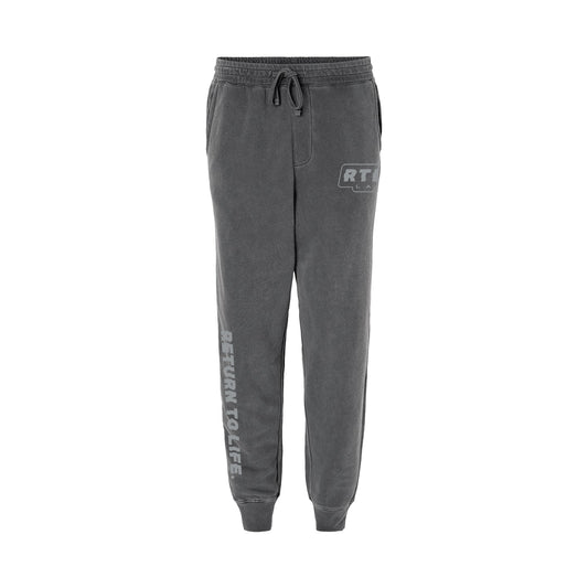 MENTAL HEALTH CAR CLUB | BLACK JOGGERS
