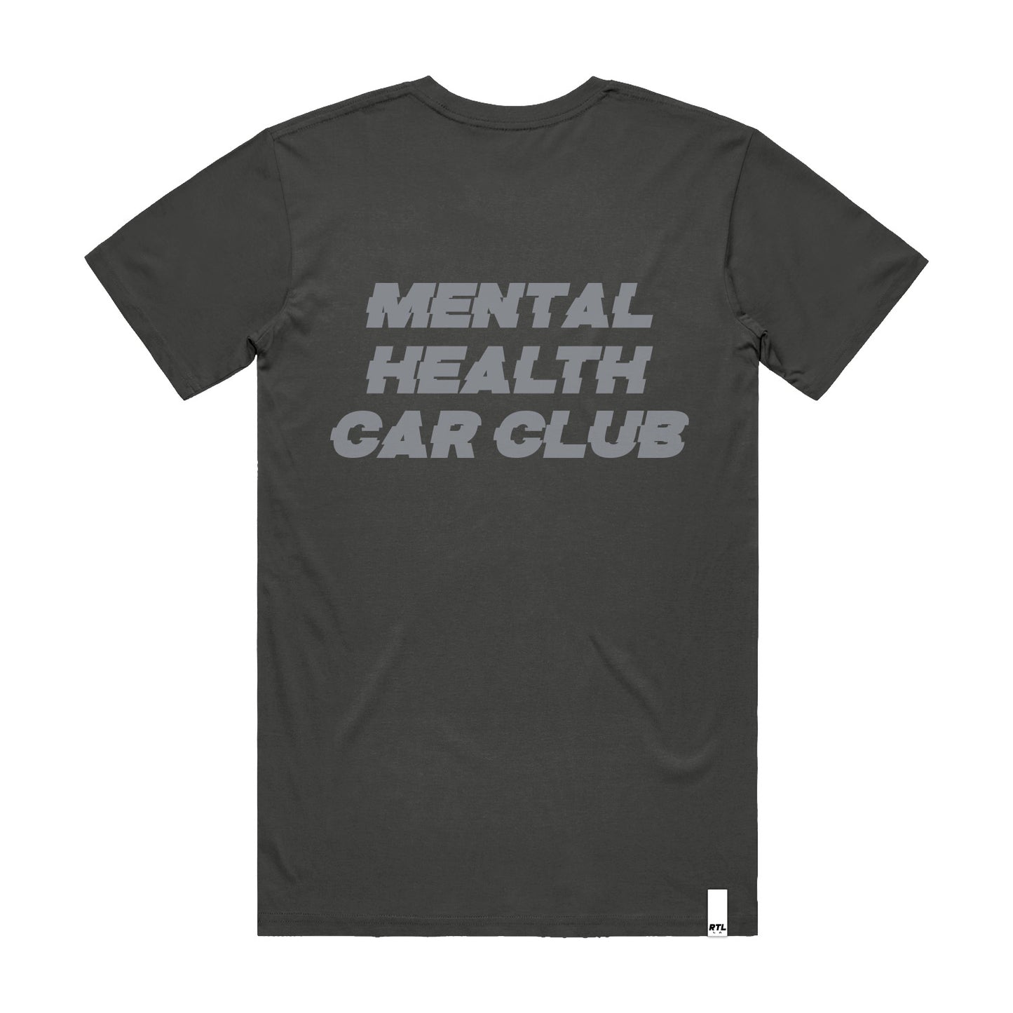 MENTAL HEALTH CAR CLUB | GRAY TEE