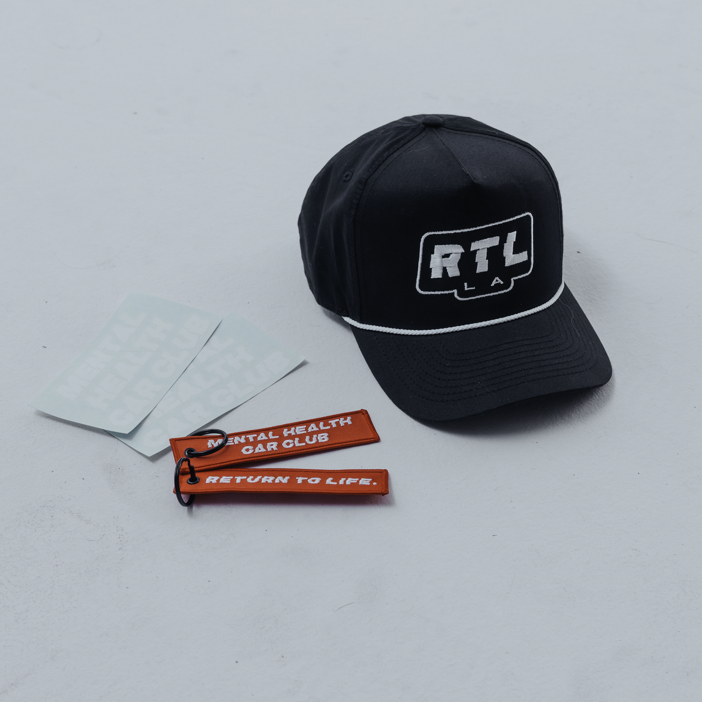 MENTAL HEALTH CAR CLUB | BLACK SNAPBACK