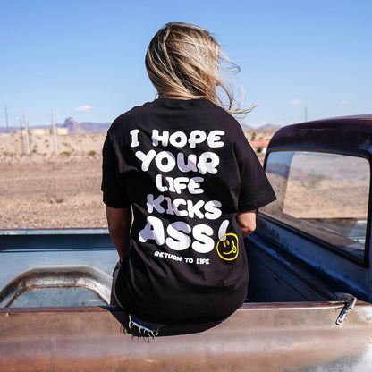 KICK ASS | BLACK TEE