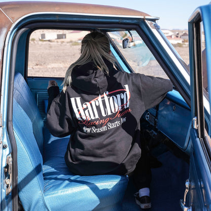 HARTFORD RACING | BLACK HOODIE