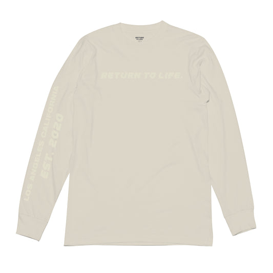 MENTAL HEALTH CAR CLUB | OFF WHITE LONGSLEEVE