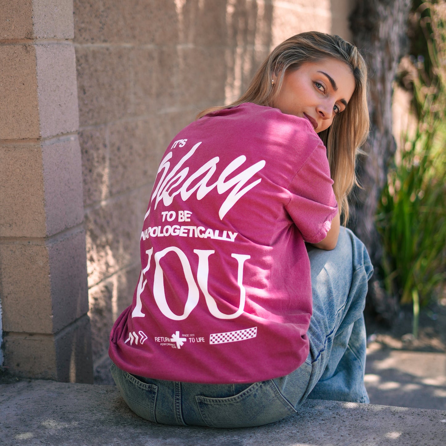 UNAPOLOGETICALLY YOU | RED TEE