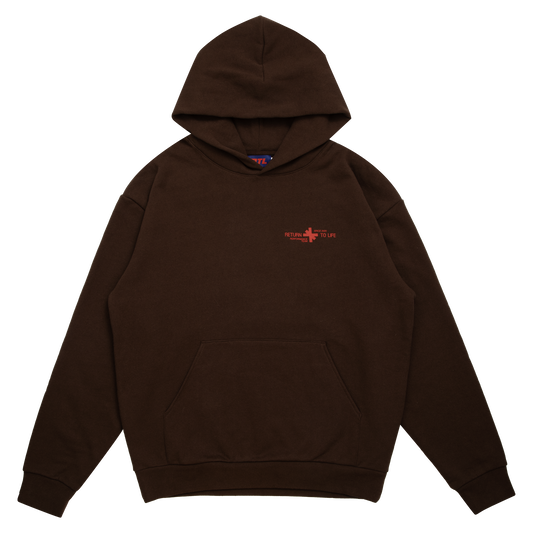 UNAPOLOGETICALLY YOU | BROWN HOODIE