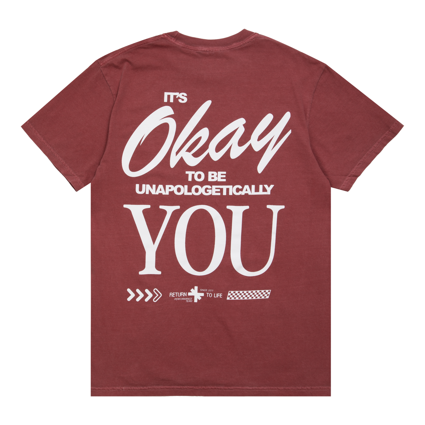 UNAPOLOGETICALLY YOU | RED TEE