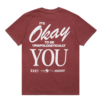 UNAPOLOGETICALLY YOU | RED TEE
