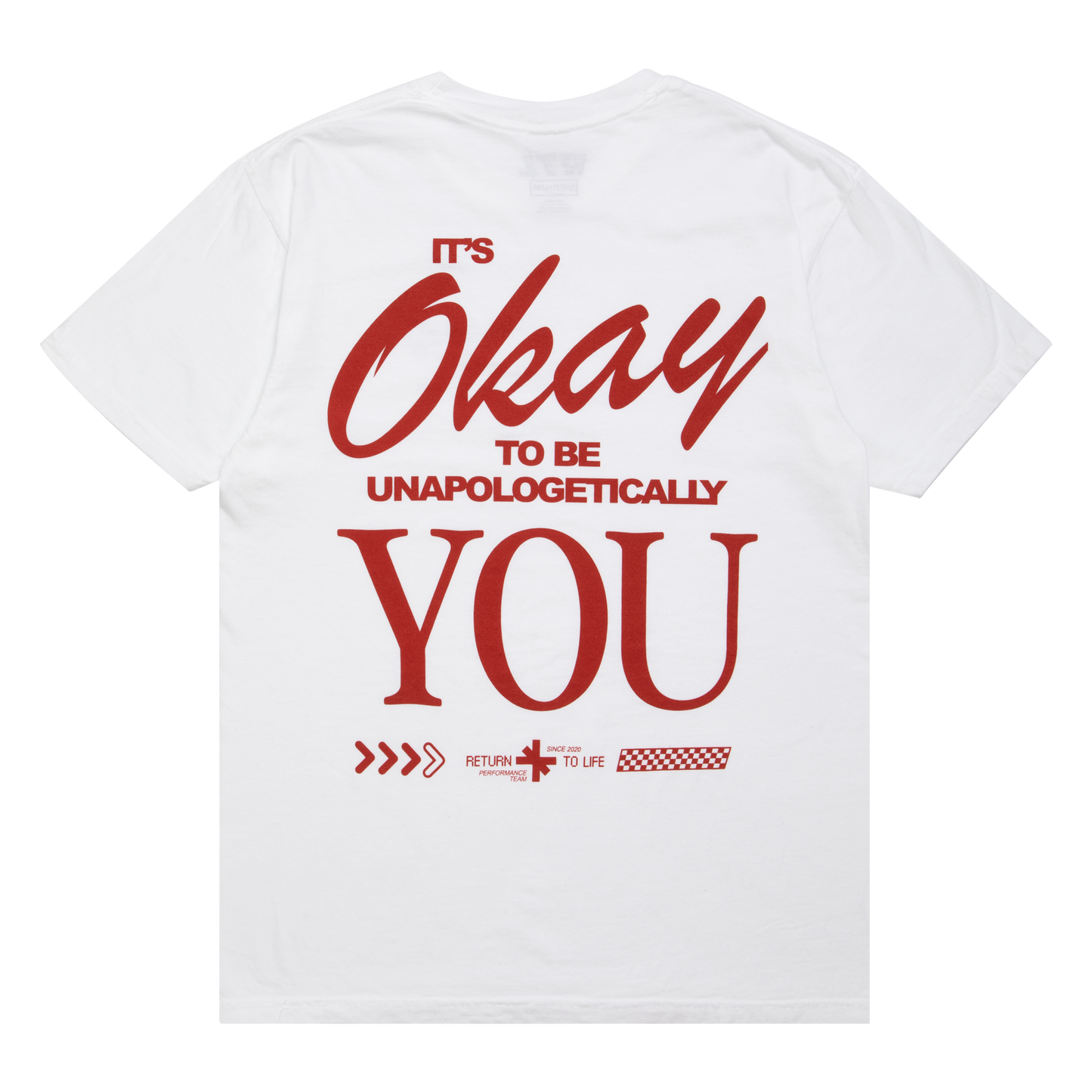 UNAPOLOGETICALLY YOU | WHITE TEE